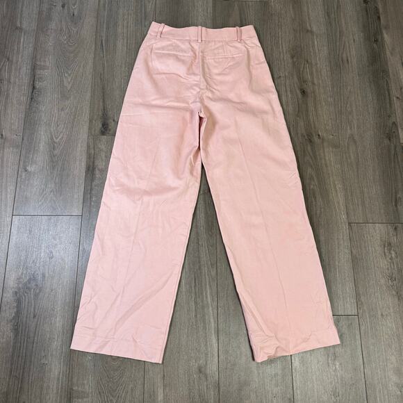 Madewell Slouchy Straight Drapey Twill Pants US Women's 00 - Picture 3 of 7